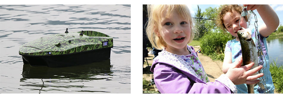 德維康“迷你”系列遙控打窩船,釣魚船