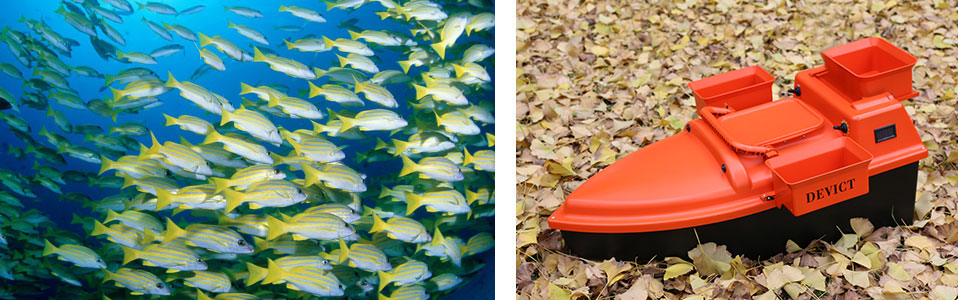 德維康“風(fēng)語者”系列遙控打窩船,釣魚船